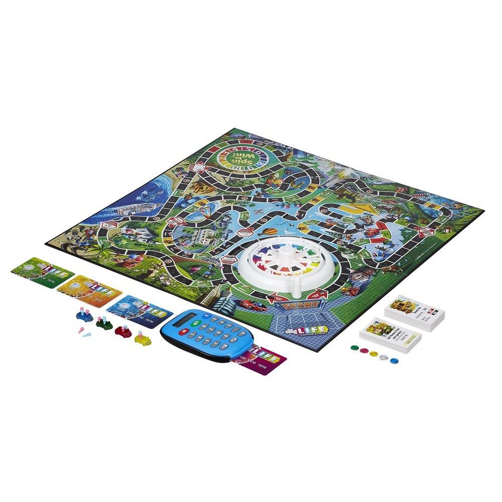 Экономическая настольная игра Hasbro Gaming игра в жизнь с банковскими картами A6769, Жизнь с банковскими картами
Экономическая настольная игра Hasbro Gaming игра в жизнь с банковскими картами A6769, Жизнь с банковскими картами