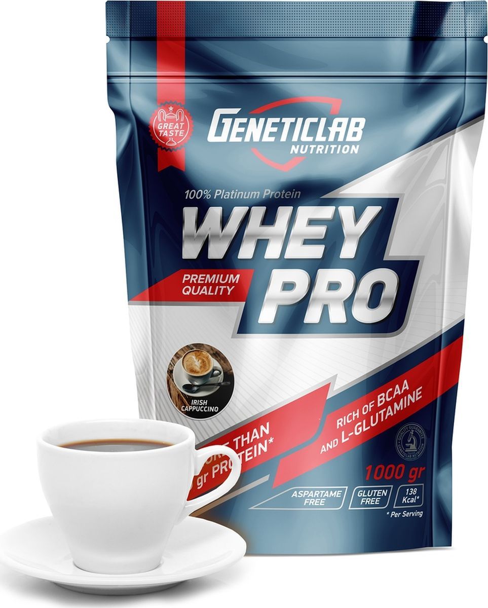 Протеин GeneticLab Nutrition Whey Pro, 1000 г, irish cappuccino, Whey Pro
Протеин GeneticLab Nutrition Whey Pro, 1000 г, irish cappuccino, Whey Pro
