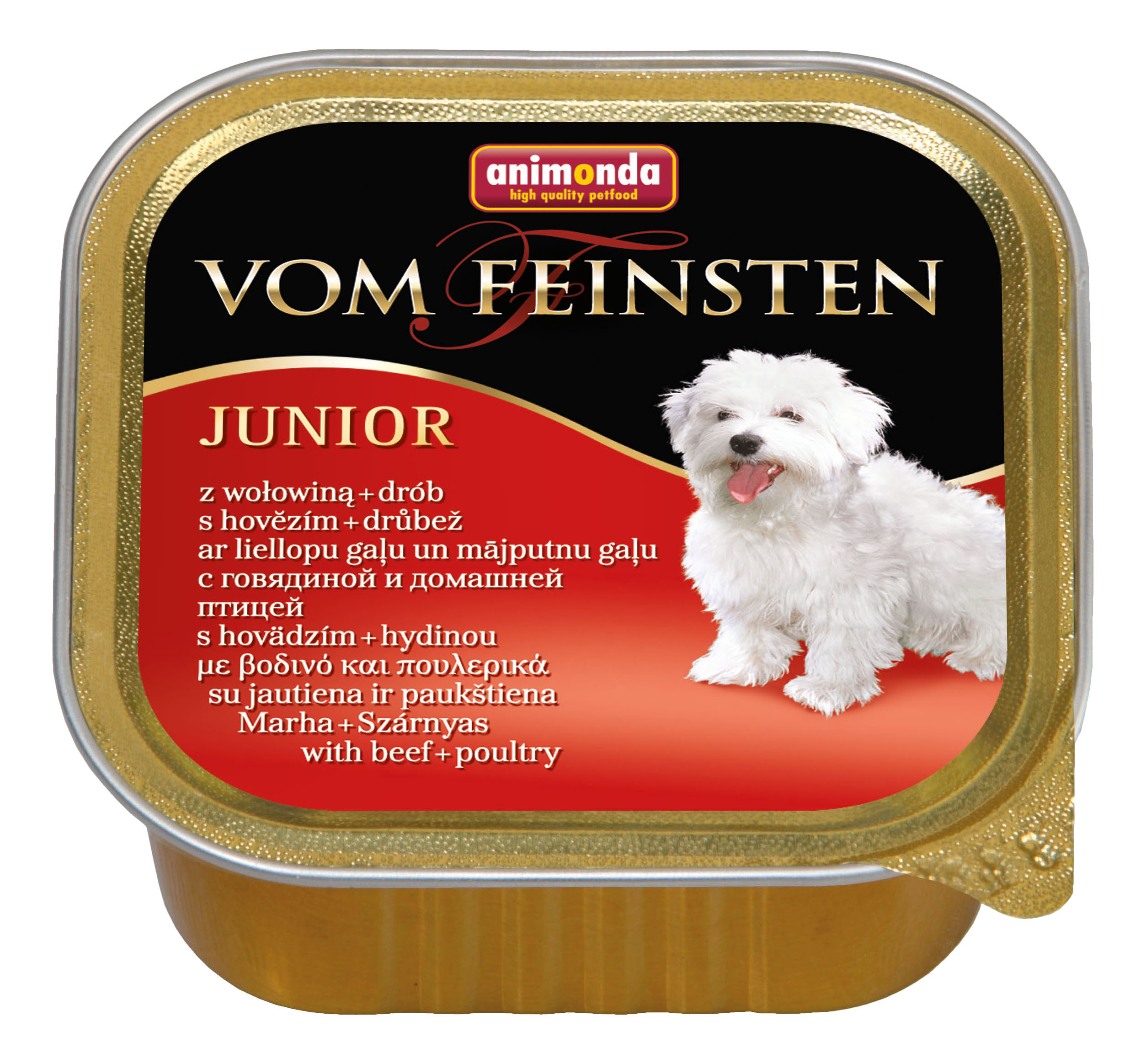 Консервы для щенков Animonda Vom Feinsten Junior, говядина, домашняя птица, 150г, Vom Feinsten Junior
Консервы для щенков Animonda Vom Feinsten Junior, говядина, домашняя птица, 150г, Vom Feinsten Junior