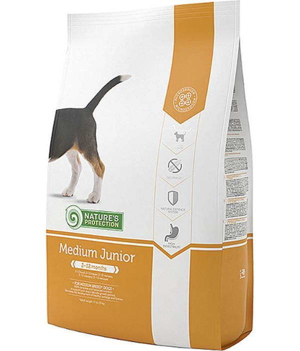 Сухой корм для щенков Nature’s Protection Medium Junior, для средних пород, курица, 7,5 кг, Medium Junior
Сухой корм для щенков Nature’s Protection Medium Junior, для средних пород, курица, 7,5 кг, Medium Junior