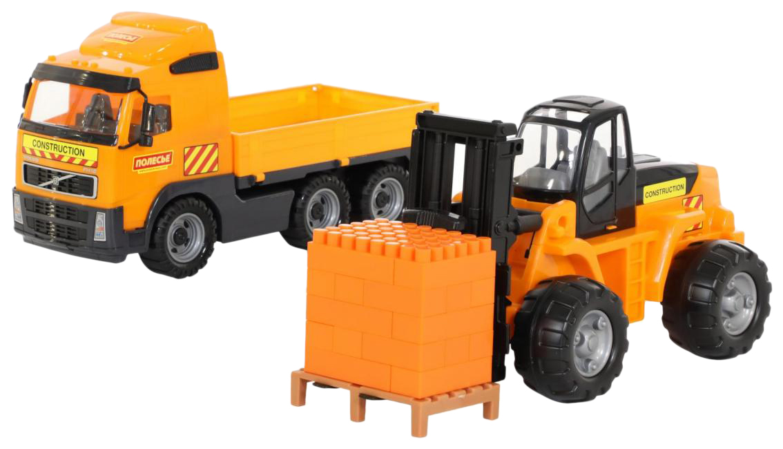 игрушечная машинка бортовой + автокар + конструктор Полесье Volvo Супер-Микс, Разноцветный, Игрушки
игрушечная машинка бортовой + автокар + конструктор Полесье Volvo Супер-Микс, Разноцветный, Игрушки