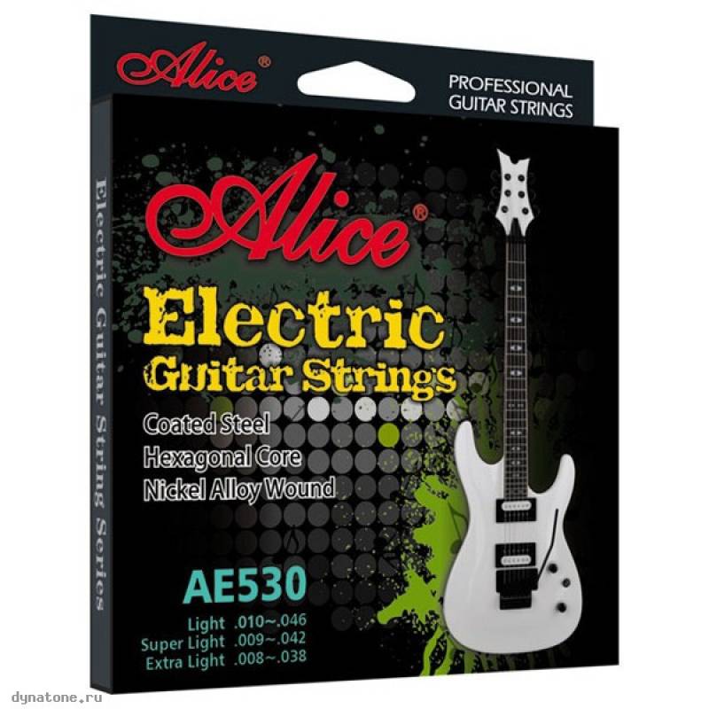 фото Струны для электрогитары alice ae530-l