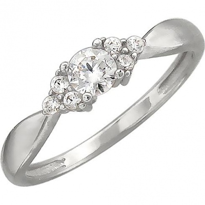 Кольцо с фианитом и кристаллами swarovski из белого золота р. Эстет 01К129307, 01К129307
Кольцо с фианитом и кристаллами swarovski из белого золота р. Эстет 01К129307, 01К129307