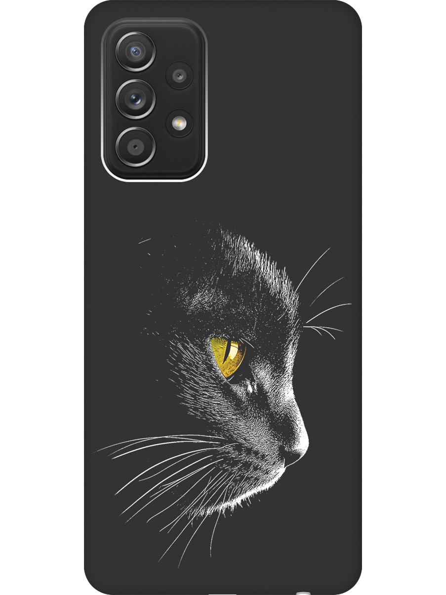 Силиконовый чехол на Samsung Galaxy A52 с принтом "Черный котик" матовый черный, Черный;белый;золотистый, 724990112
Силиконовый чехол на Samsung Galaxy A52 с принтом "Черный котик" матовый черный, Черный;белый;золотистый, 724990112