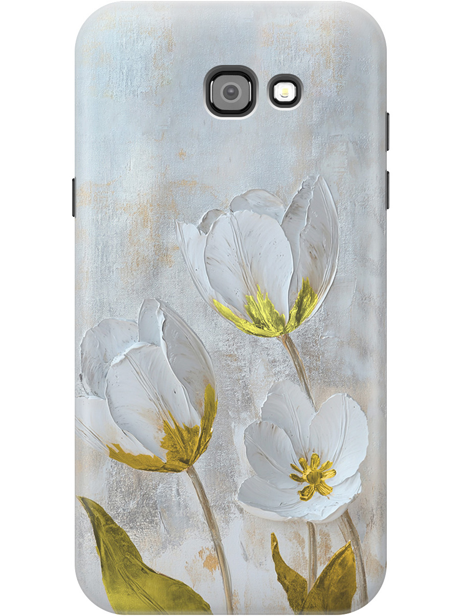 Силиконовый чехол на Samsung Galaxy A7 (2017) с принтом "Белые тюльпаны" прозрачный, Прозрачный;белый;серый;золотистый, 713352423
Силиконовый чехол на Samsung Galaxy A7 (2017) с принтом "Белые тюльпаны" прозрачный, Прозрачный;белый;серый;золотистый, 713352423