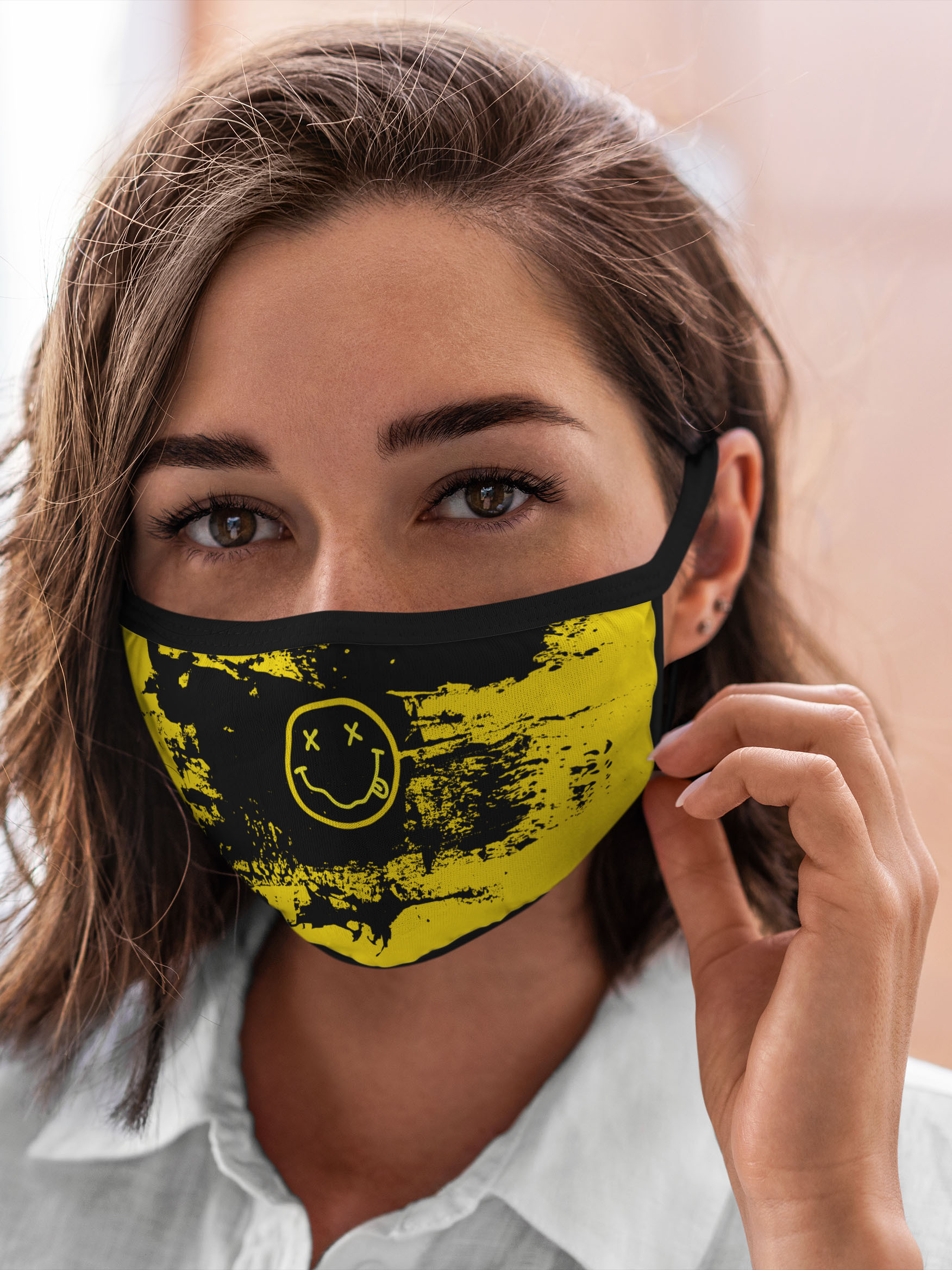 Многоразовая маска унисекс Burnettie Nirvana Нирвана Гранж Smile, Разноцветный, Nirvana Нирвана Гранж Smile
Многоразовая маска унисекс Burnettie Nirvana Нирвана Гранж Smile, Разноцветный, Nirvana Нирвана Гранж Smile