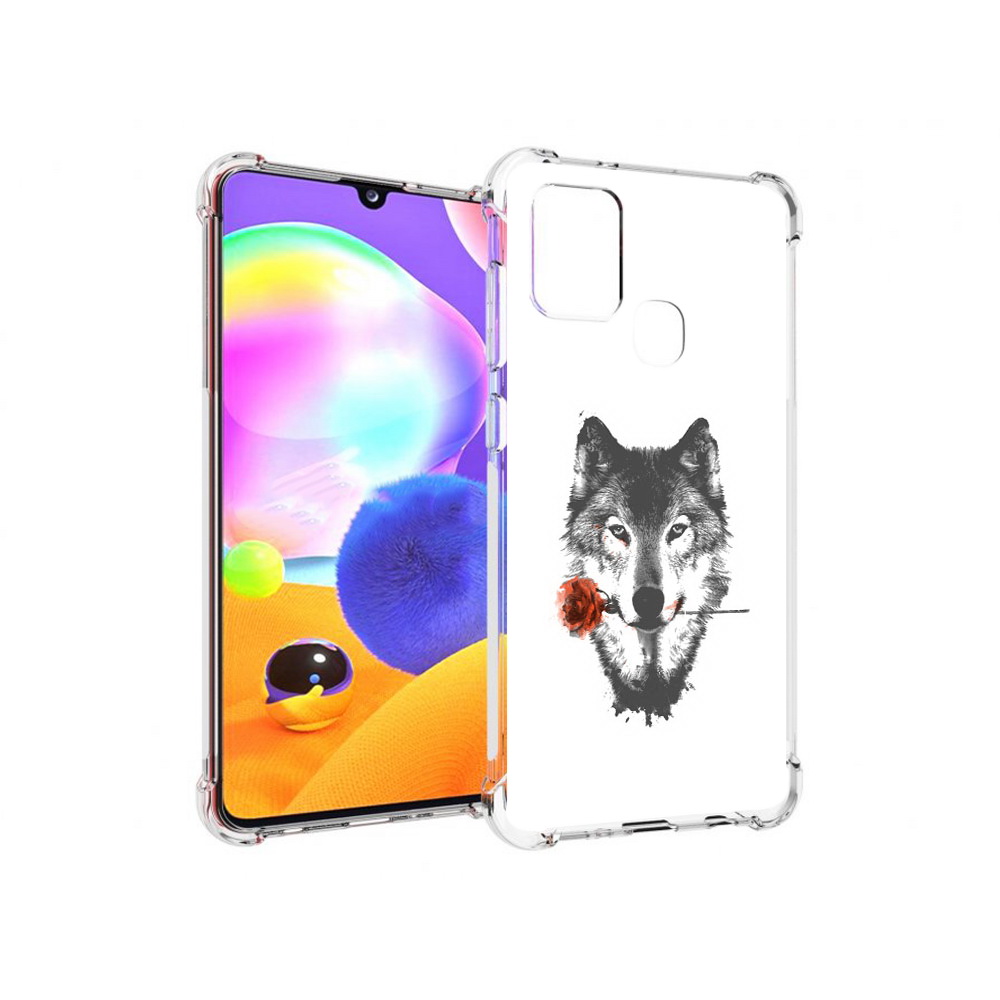 Чехол MyPads Tocco для Samsung Galaxy A21s волк с розой (PT149116.528.270), Прозрачный, Tocco
Чехол MyPads Tocco для Samsung Galaxy A21s волк с розой (PT149116.528.270), Прозрачный, Tocco