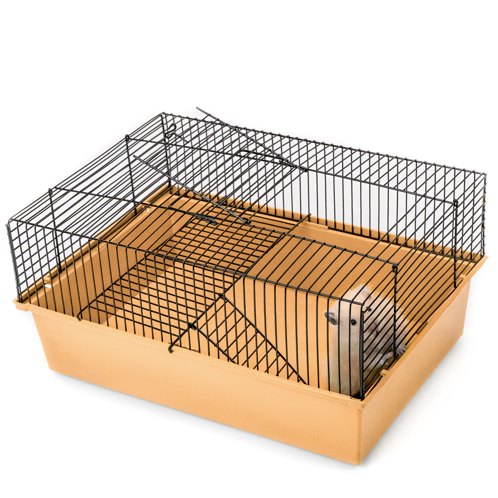 Клетка для грызунов PetTails шаг прута 10 мм, 1 этаж 37*26*h18 см бежевый, черный, 4011
Клетка для грызунов PetTails шаг прута 10 мм, 1 этаж 37*26*h18 см бежевый, черный, 4011