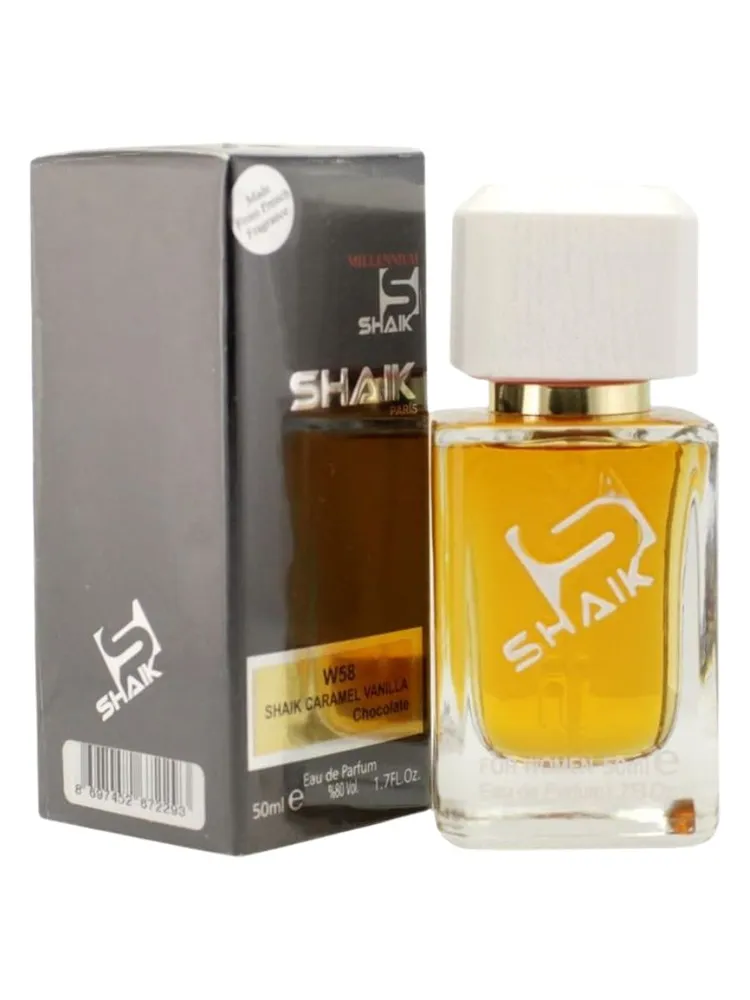 Духи женские SHAIK №58 Chocolate Caramel 50 мл, №58 Caramel Vanilla Chocolate Man, 50 мл
Духи женские SHAIK №58 Chocolate Caramel 50 мл, №58 Caramel Vanilla Chocolate Man, 50 мл