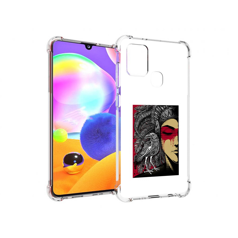 Чехол MyPads Tocco для Samsung Galaxy A21s девушка с вороном в абстракции, Прозрачный, Tocco
Чехол MyPads Tocco для Samsung Galaxy A21s девушка с вороном в абстракции, Прозрачный, Tocco