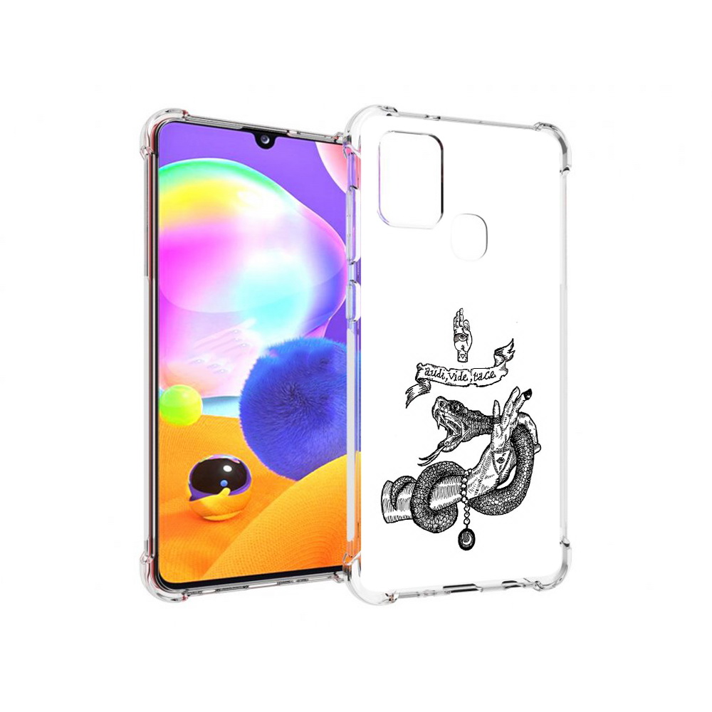 Чехол MyPads Tocco для Samsung Galaxy A21s змея на руке рисунок (PT149116.528.366), Прозрачный, Tocco
Чехол MyPads Tocco для Samsung Galaxy A21s змея на руке рисунок (PT149116.528.366), Прозрачный, Tocco