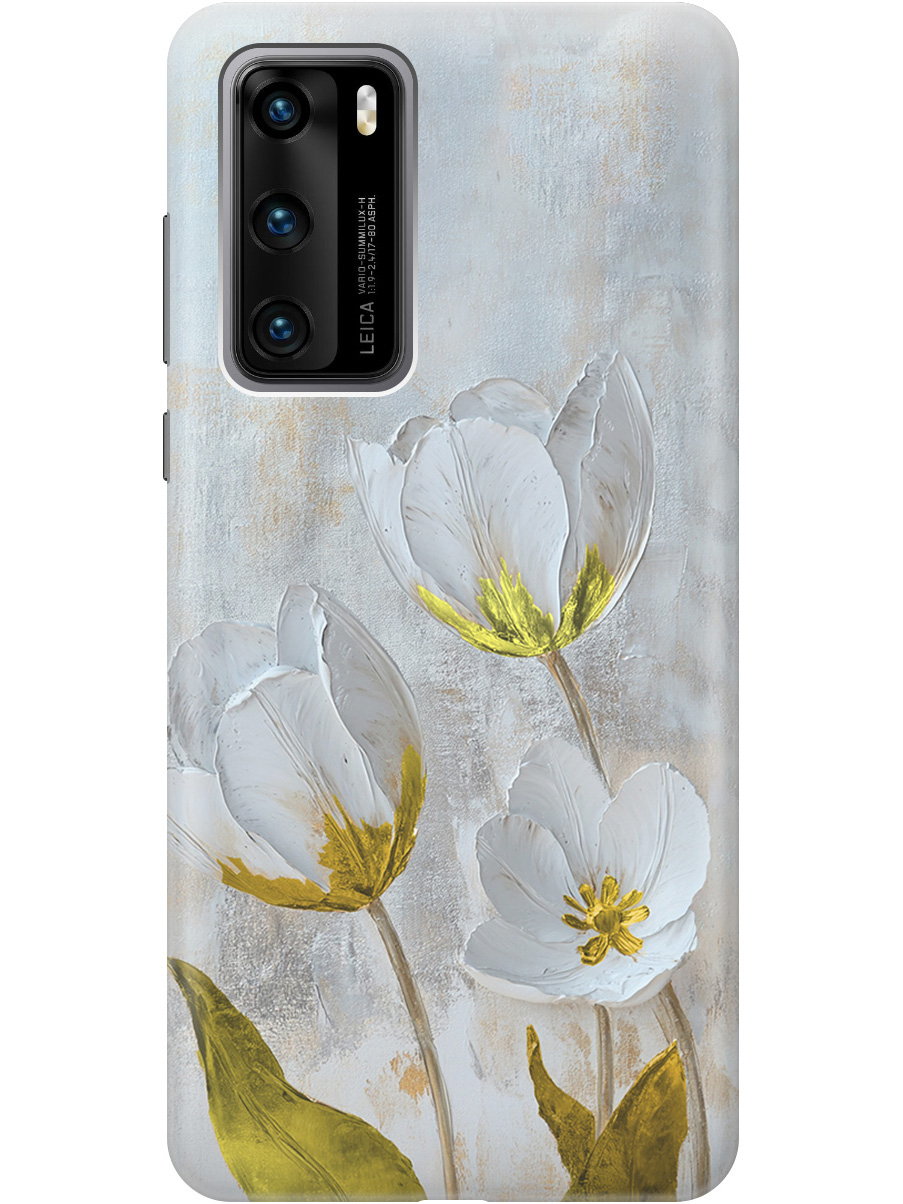 Силиконовый чехол на Huawei P40 с принтом "Белые тюльпаны" прозрачный, Прозрачный;белый;серый;золотистый, 722839323
Силиконовый чехол на Huawei P40 с принтом "Белые тюльпаны" прозрачный, Прозрачный;белый;серый;золотистый, 722839323
