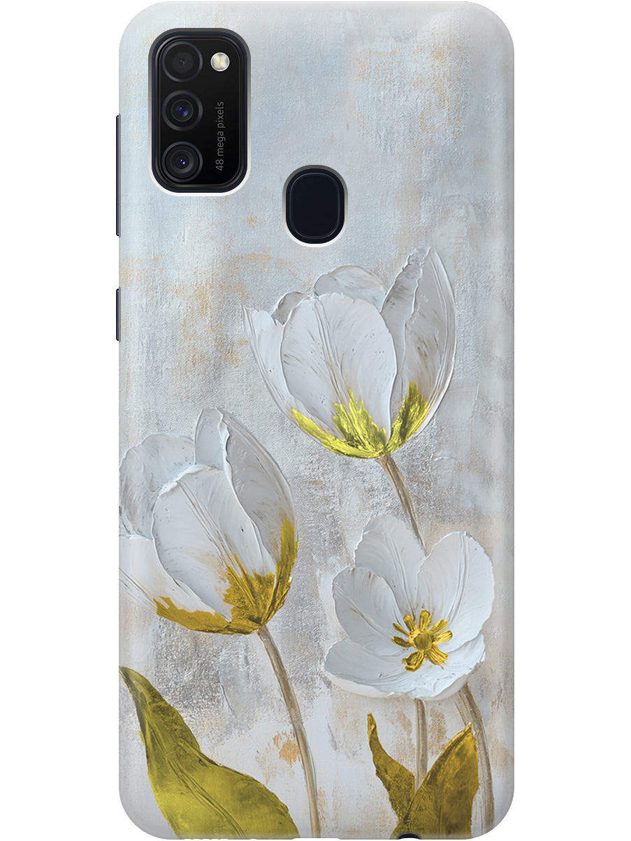 Силиконовый чехол на Samsung Galaxy M21/M30s с принтом "Белые тюльпаны" прозрачный, Прозрачный;белый;серый;золотистый, 723067623
Силиконовый чехол на Samsung Galaxy M21/M30s с принтом "Белые тюльпаны" прозрачный, Прозрачный;белый;серый;золотистый, 723067623
