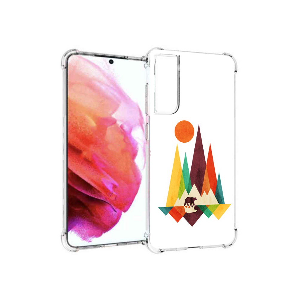 Чехол MyPads Tocco для Samsung Galaxy S21 FE нарисованные горы с медведем, Прозрачный, Tocco
Чехол MyPads Tocco для Samsung Galaxy S21 FE нарисованные горы с медведем, Прозрачный, Tocco
