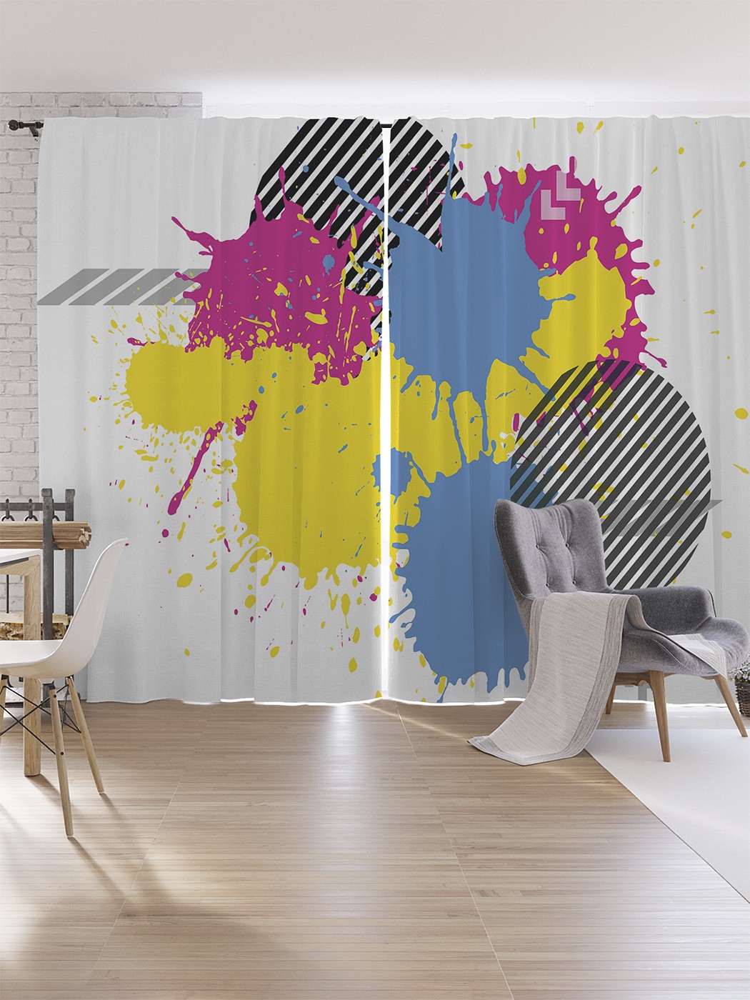 Шторы под лён JoyArty "Радужные кляксы", серия Oxford DeLux, 340х265 см, Радужные кляксы
Шторы под лён JoyArty "Радужные кляксы", серия Oxford DeLux, 340х265 см, Радужные кляксы