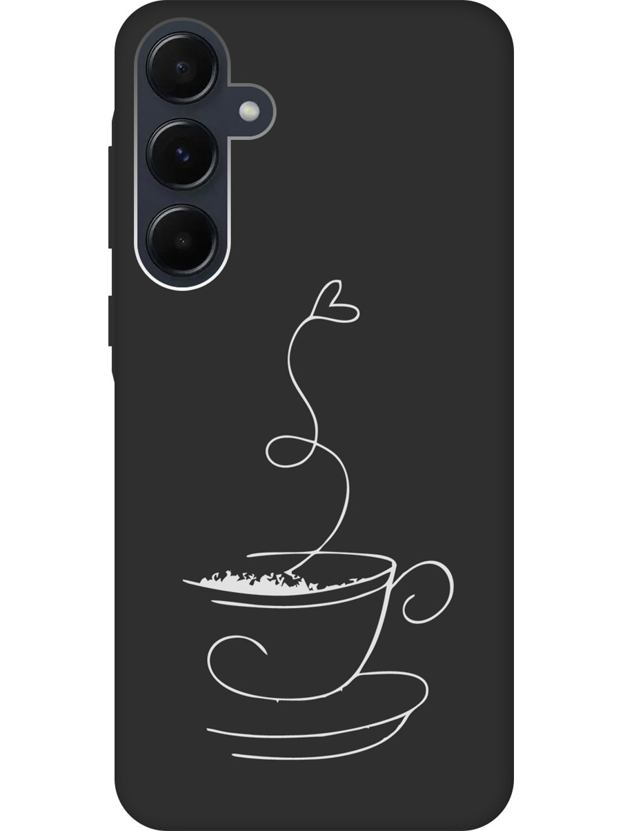Силиконовый чехол на Samsung Galaxy A35 с рисунком "Coffee Love W" Soft Touch черный, Черный;белый, 20012131
Силиконовый чехол на Samsung Galaxy A35 с рисунком "Coffee Love W" Soft Touch черный, Черный;белый, 20012131