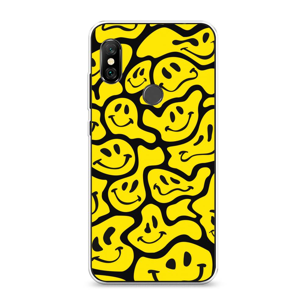 Чехол на Xiaomi Redmi Note 6 Pro "Расплывчатые смайлики желтые", Черный;желтый, 34650-6
Чехол на Xiaomi Redmi Note 6 Pro "Расплывчатые смайлики желтые", Черный;желтый, 34650-6