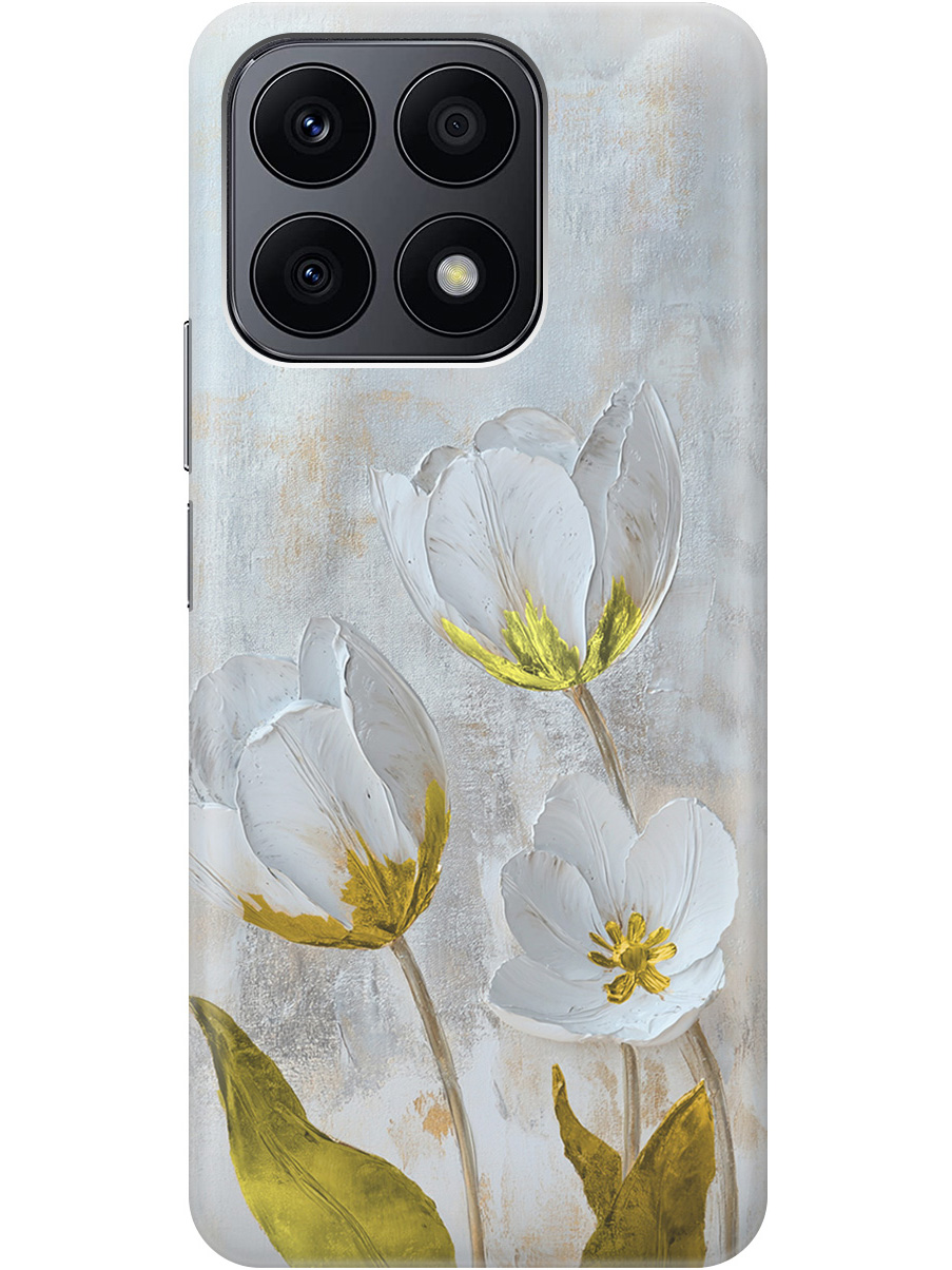 Силиконовый чехол на Honor X8a с принтом "Белые тюльпаны" прозрачный, Прозрачный;белый;серый;золотистый, 768741623
Силиконовый чехол на Honor X8a с принтом "Белые тюльпаны" прозрачный, Прозрачный;белый;серый;золотистый, 768741623