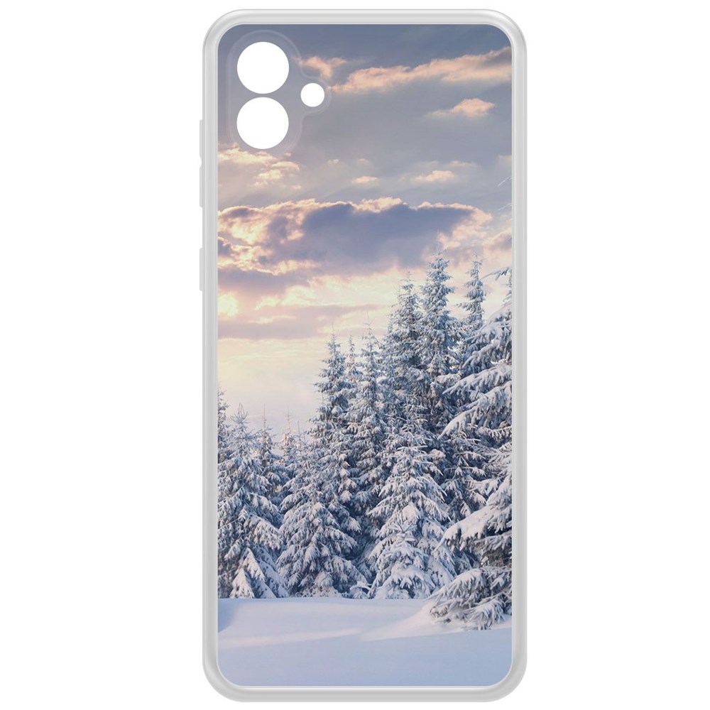 Чехол-накладка Krutoff Clear Case Снежный пейзаж для Samsung Galaxy A04e (A042), Прозрачный
Чехол-накладка Krutoff Clear Case Снежный пейзаж для Samsung Galaxy A04e (A042), Прозрачный
