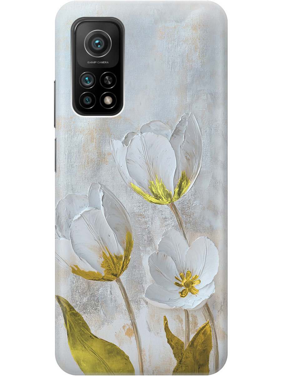 Силиконовый чехол на Xiaomi Mi 10T/10T Pro с принтом "Белые тюльпаны" прозрачный, Прозрачный;белый;серый;золотистый, 724124323
Силиконовый чехол на Xiaomi Mi 10T/10T Pro с принтом "Белые тюльпаны" прозрачный, Прозрачный;белый;серый;золотистый, 724124323