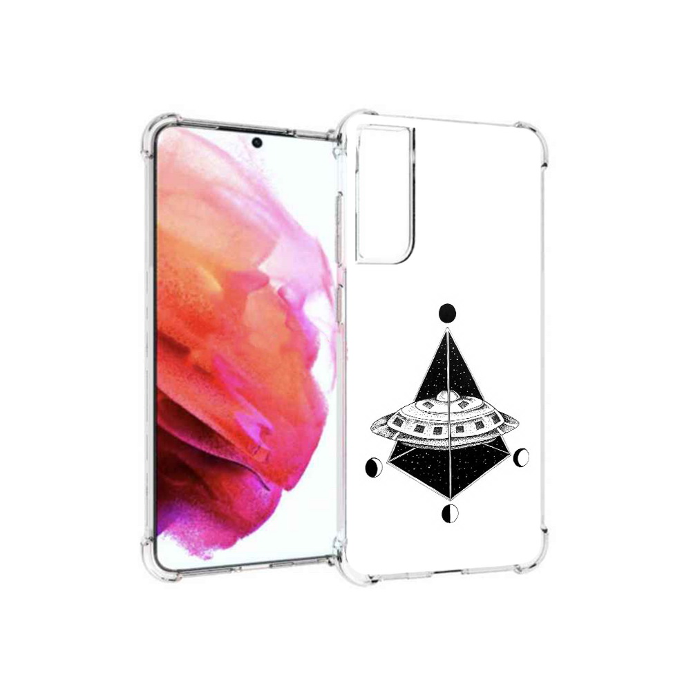 Чехол MyPads Tocco для Samsung Galaxy S21 FE черно белая летающая тарелка, Прозрачный, Tocco
Чехол MyPads Tocco для Samsung Galaxy S21 FE черно белая летающая тарелка, Прозрачный, Tocco