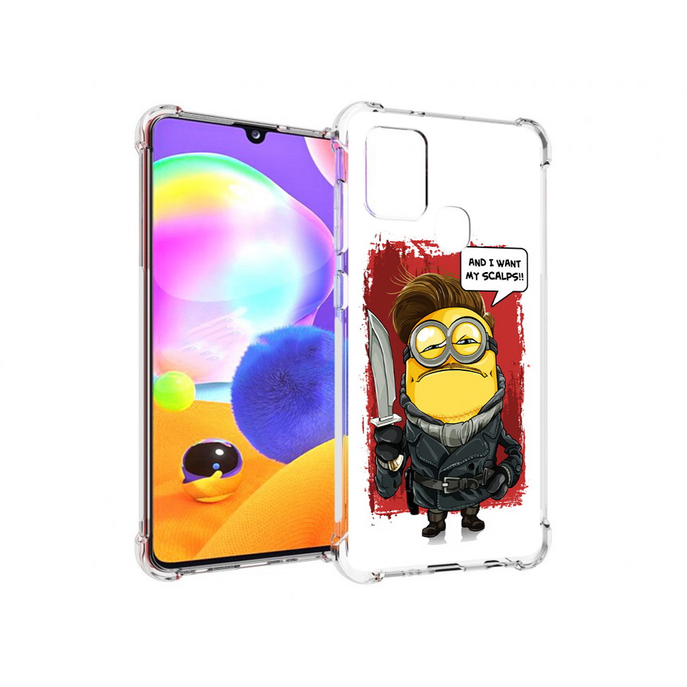 Чехол MyPads Tocco для Samsung Galaxy A21s миньон убийца (PT149116.528.477), Прозрачный, Tocco
Чехол MyPads Tocco для Samsung Galaxy A21s миньон убийца (PT149116.528.477), Прозрачный, Tocco