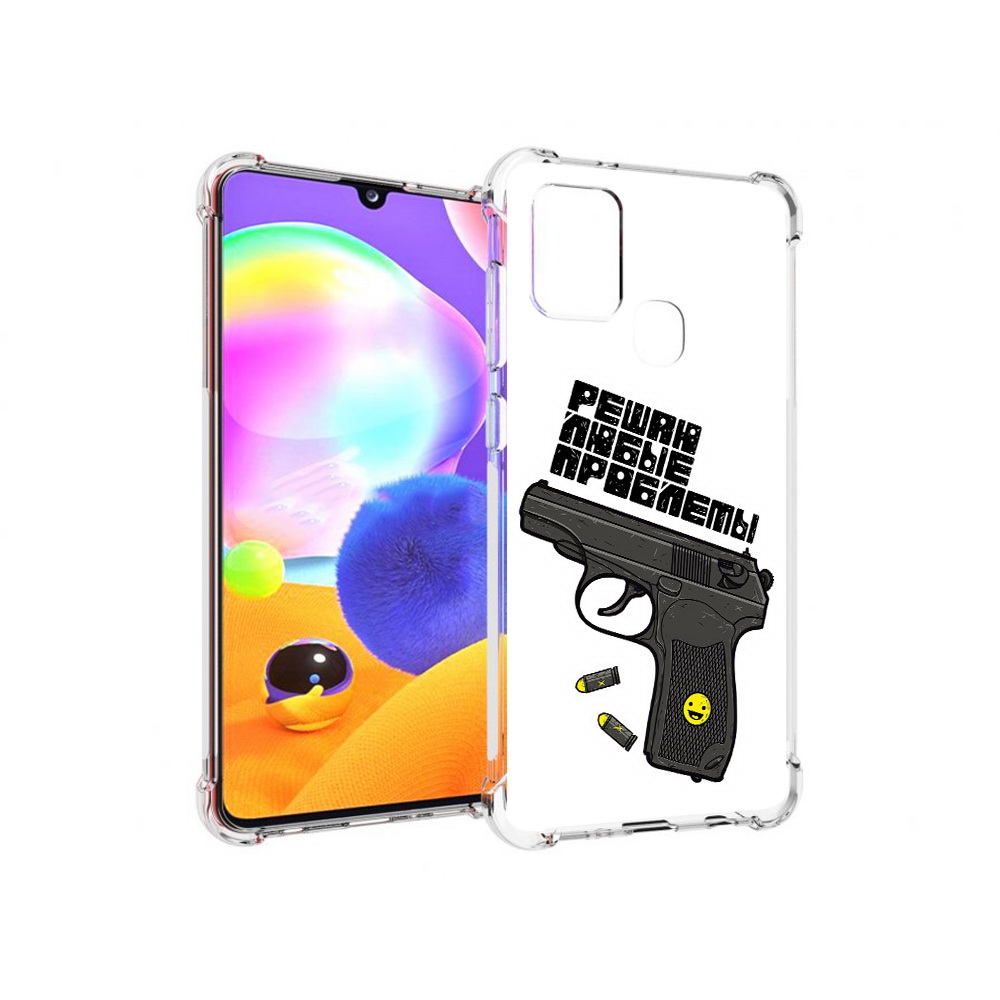 Чехол MyPads Tocco для Samsung Galaxy A21s пистолет против проблем (PT149116.528.542), Прозрачный, Tocco
Чехол MyPads Tocco для Samsung Galaxy A21s пистолет против проблем (PT149116.528.542), Прозрачный, Tocco