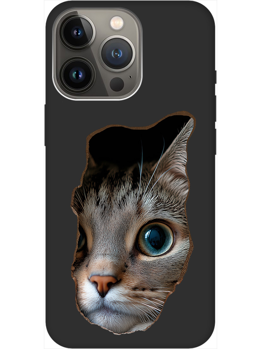 Силиконовый чехол на Apple iPhone 14 Pro Max с принтом "Котик в стене" матовый черный, Черный;коричневый;белый, 745400812
Силиконовый чехол на Apple iPhone 14 Pro Max с принтом "Котик в стене" матовый черный, Черный;коричневый;белый, 745400812