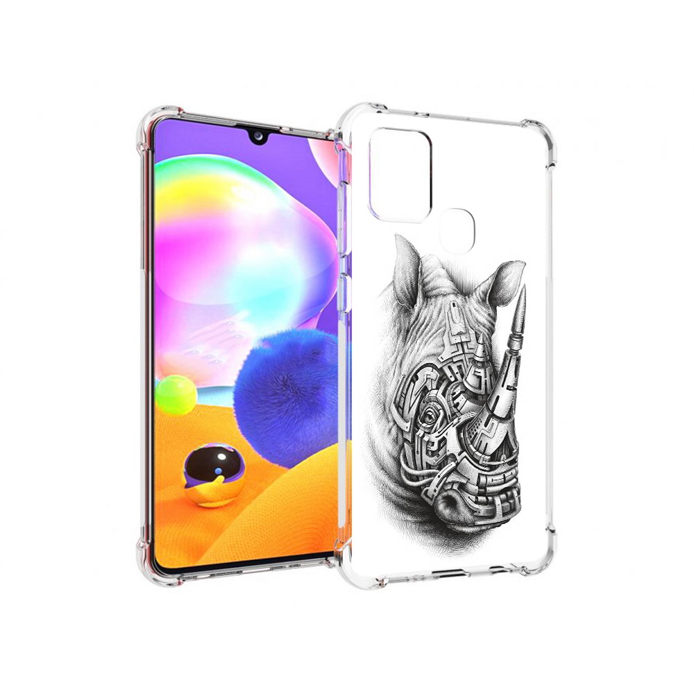 Чехол MyPads Tocco для Samsung Galaxy A21s стальной носорог (PT149116.528.620), Прозрачный, Tocco
Чехол MyPads Tocco для Samsung Galaxy A21s стальной носорог (PT149116.528.620), Прозрачный, Tocco