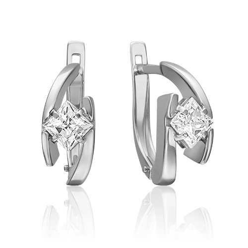 Серьги из белого золота с фианитом PLATINA jewelry 02-4543-00-501-1120-38, 02-4543-00-501-1120-38
Серьги из белого золота с фианитом PLATINA jewelry 02-4543-00-501-1120-38, 02-4543-00-501-1120-38