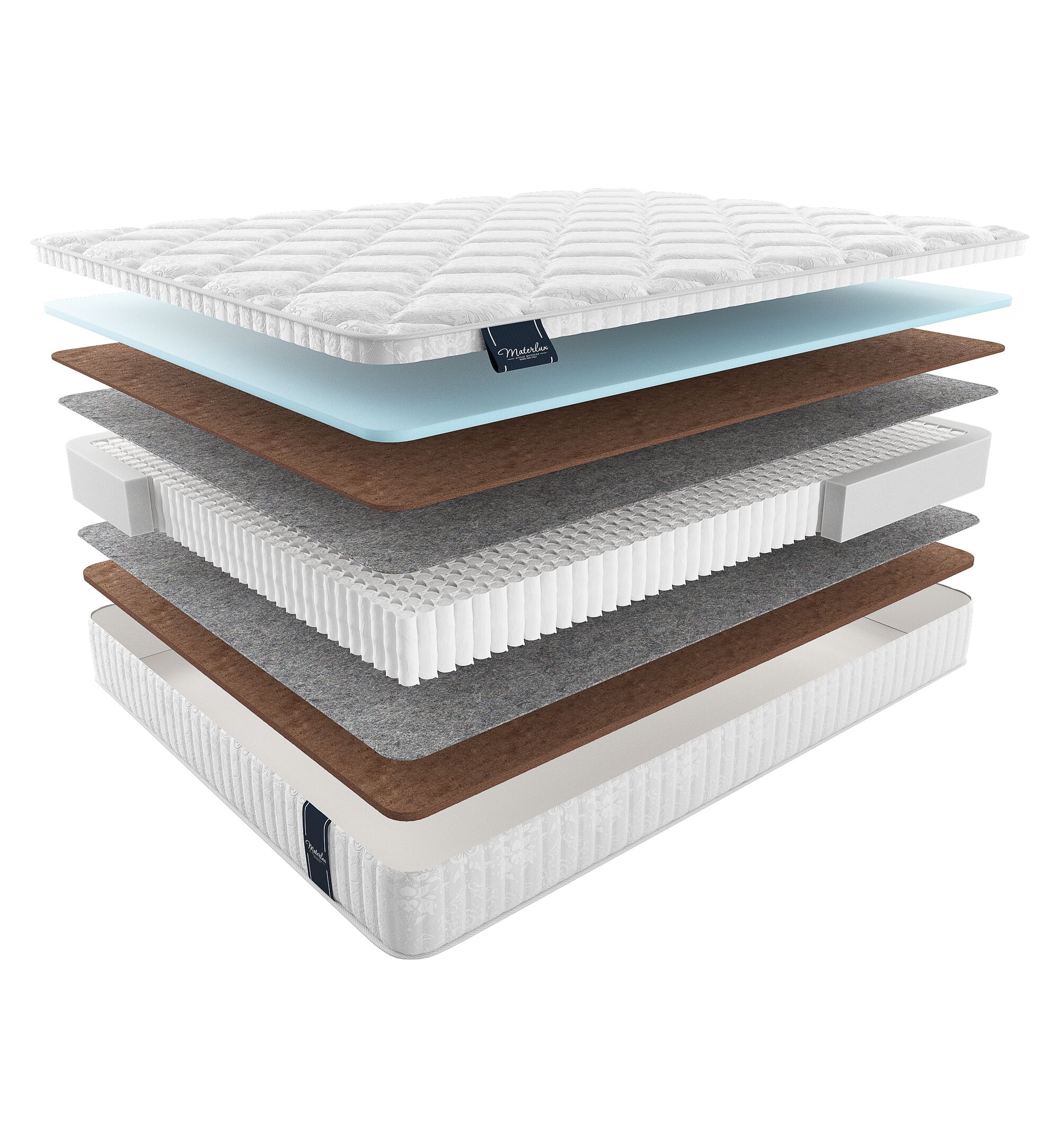 Матрас Materlux Comfort Adamello Multi 145х205, Бежевый;белый;серый;серебристый, Adamello Multi
Матрас Materlux Comfort Adamello Multi 145х205, Бежевый;белый;серый;серебристый, Adamello Multi