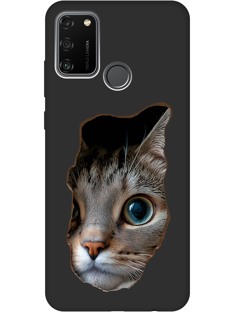 Силиконовый чехол на Honor 9A с принтом "Котик в стене" матовый черный, Черный;коричневый;белый, 722942012
Силиконовый чехол на Honor 9A с принтом "Котик в стене" матовый черный, Черный;коричневый;белый, 722942012