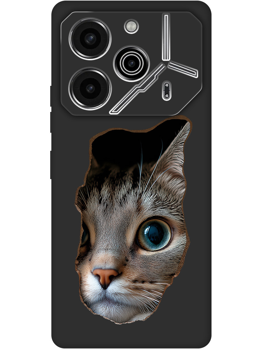 Силиконовый чехол на Tecno Pova 6 Pro с принтом "Котик в стене" матовый черный, Черный;коричневый;белый, 781971012
Силиконовый чехол на Tecno Pova 6 Pro с принтом "Котик в стене" матовый черный, Черный;коричневый;белый, 781971012