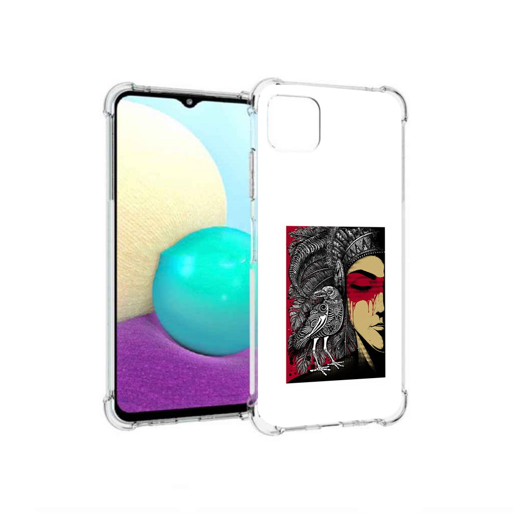 Чехол MyPads Tocco для Samsung Galaxy A22 девушка с вороном в абстракции, Прозрачный, Tocco
Чехол MyPads Tocco для Samsung Galaxy A22 девушка с вороном в абстракции, Прозрачный, Tocco