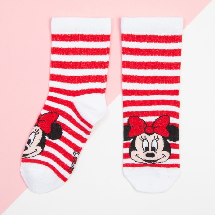 Носки для девочки «Минни Маус" полоска, DISNEY, 12-14 см, цвет белый/красный, Минни Маус
Носки для девочки «Минни Маус" полоска, DISNEY, 12-14 см, цвет белый/красный, Минни Маус
