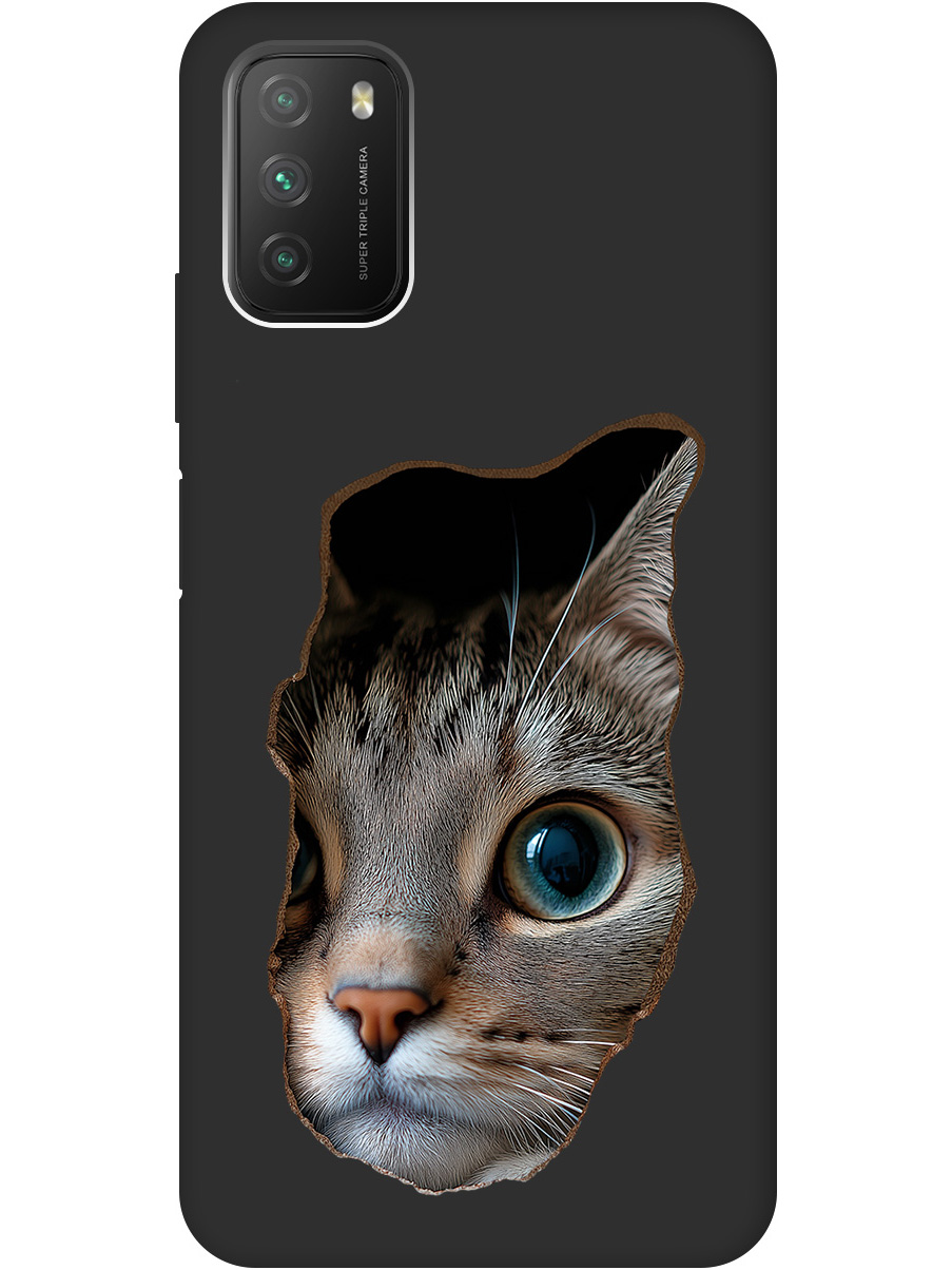 Силиконовый чехол на Xiaomi Redmi 9T, Poco M3 с принтом "Котик в стене" матовый черный, Черный;коричневый;белый, 724142712
Силиконовый чехол на Xiaomi Redmi 9T, Poco M3 с принтом "Котик в стене" матовый черный, Черный;коричневый;белый, 724142712