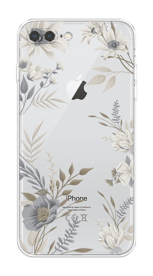Чехол на Apple iPhone 7 Plus/8 Plus "Цветы сепия", Серый;прозрачный;зеленый;белый, 10750-1
Чехол на Apple iPhone 7 Plus/8 Plus "Цветы сепия", Серый;прозрачный;зеленый;белый, 10750-1