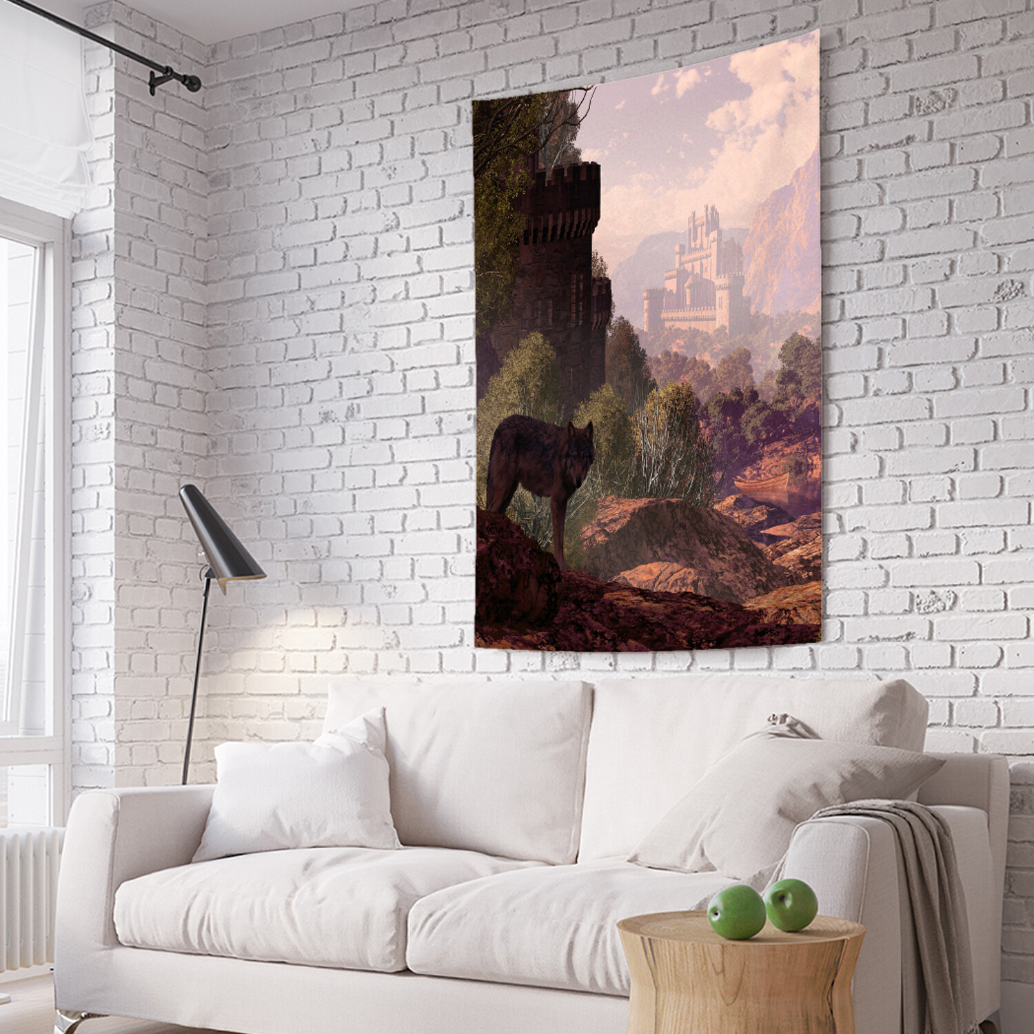 Вертикальное фотопанно на стену JoyArty Волк вдали от замка 150x200 см, Волк вдали от замка
Вертикальное фотопанно на стену JoyArty Волк вдали от замка 150x200 см, Волк вдали от замка