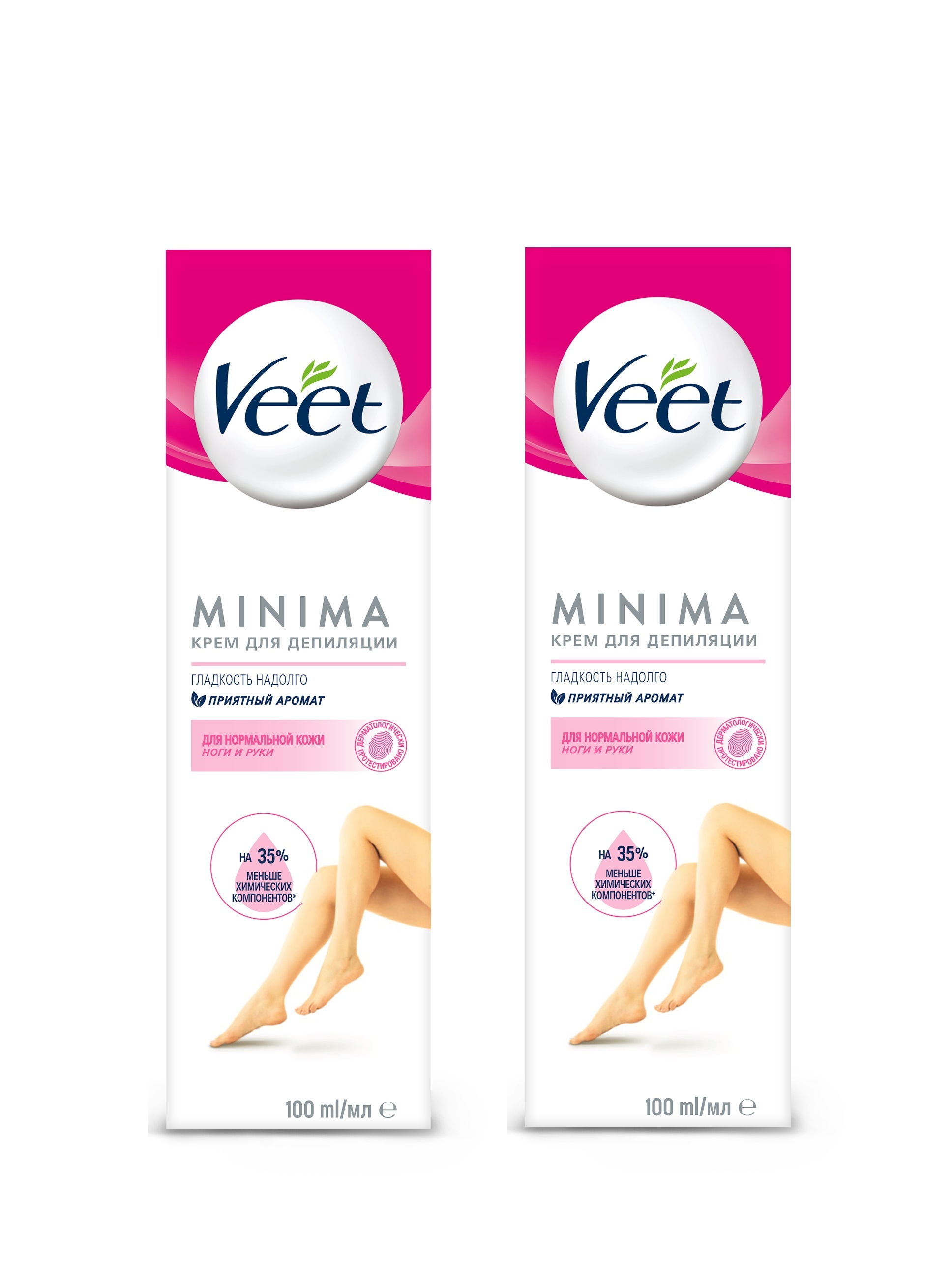 Набор крем для депиляции VEET MINIMA для нормальной кожи 100 мл х 2 шт., VEET MINIMA
Набор крем для депиляции VEET MINIMA для нормальной кожи 100 мл х 2 шт., VEET MINIMA