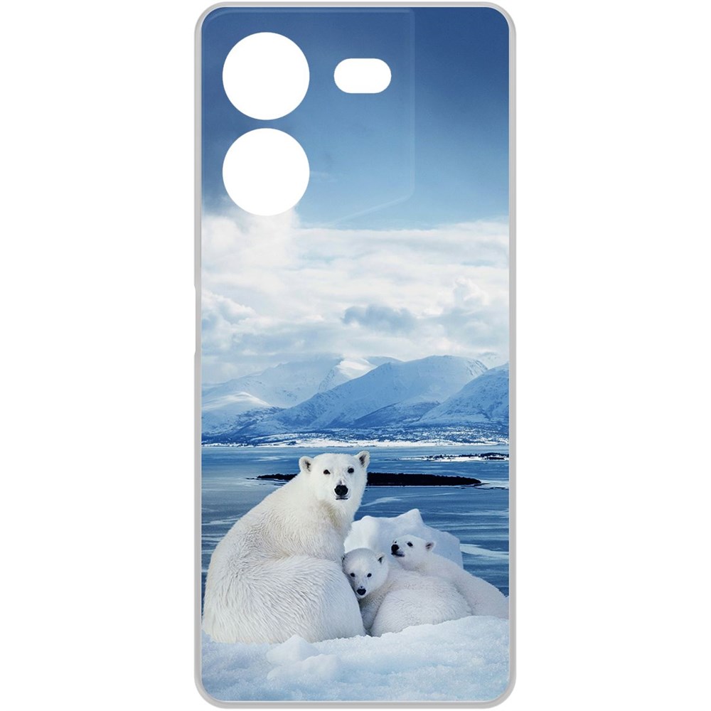 Чехол-накладка Krutoff Clear Case Полярные медведи для TECNO Pova 5 Pro, Прозрачный
Чехол-накладка Krutoff Clear Case Полярные медведи для TECNO Pova 5 Pro, Прозрачный