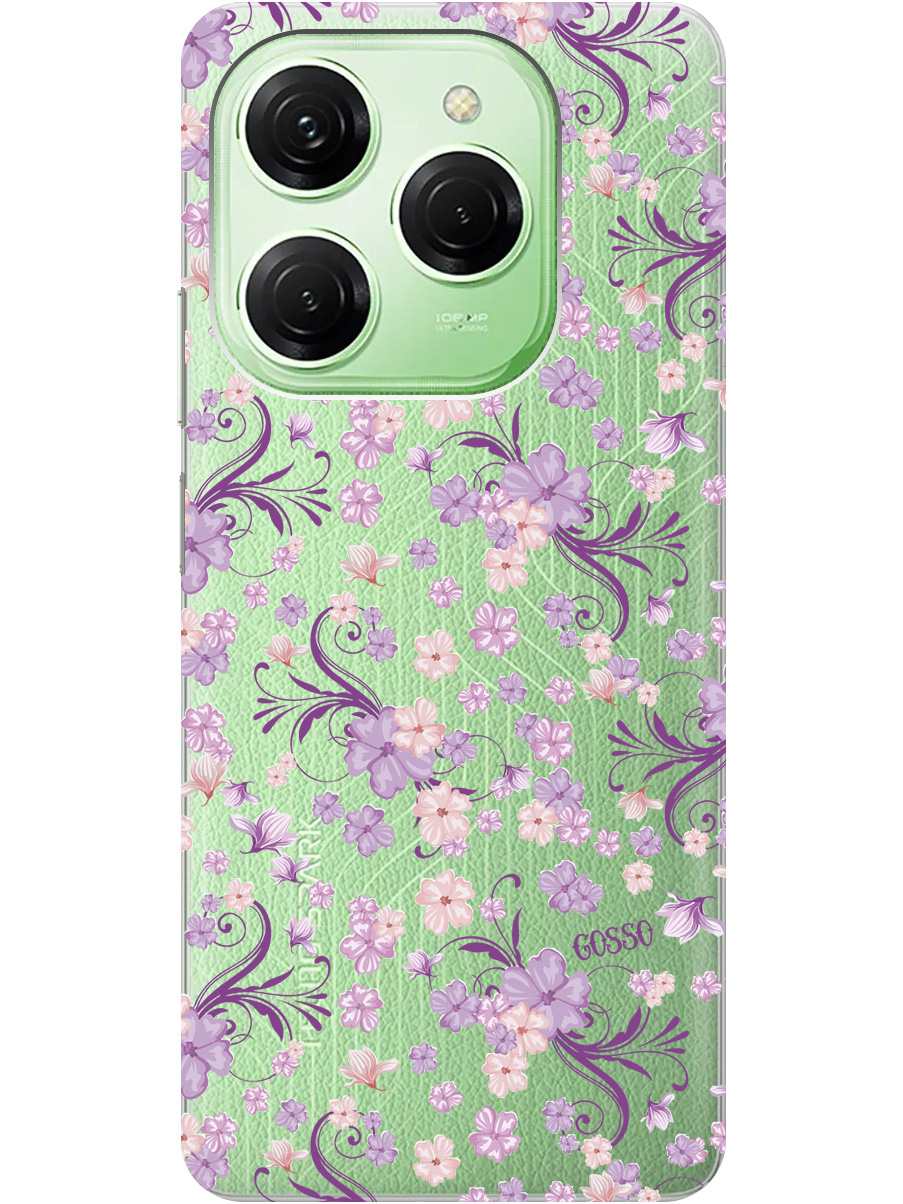 Силиконовый чехол на Tecno Spark 20 Pro с рисунком "Lilac Flowers" прозрачный, Прозрачный;фиолетовый, 20011920
Силиконовый чехол на Tecno Spark 20 Pro с рисунком "Lilac Flowers" прозрачный, Прозрачный;фиолетовый, 20011920