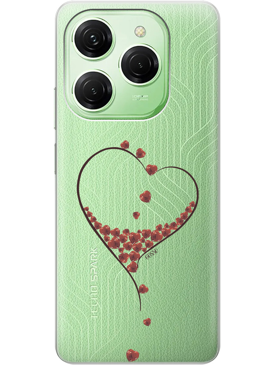 Силиконовый чехол на Tecno Spark 20 Pro с рисунком "Little hearts" прозрачный, Прозрачный;черный, 20011920
Силиконовый чехол на Tecno Spark 20 Pro с рисунком "Little hearts" прозрачный, Прозрачный;черный, 20011920