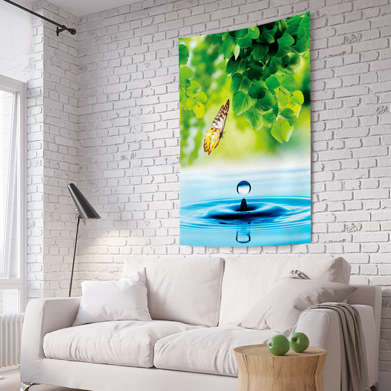 Вертикальное фотопанно на стену JoyArty Бабочка летит за каплей 150x200 см, Бабочка летит за каплей
Вертикальное фотопанно на стену JoyArty Бабочка летит за каплей 150x200 см, Бабочка летит за каплей