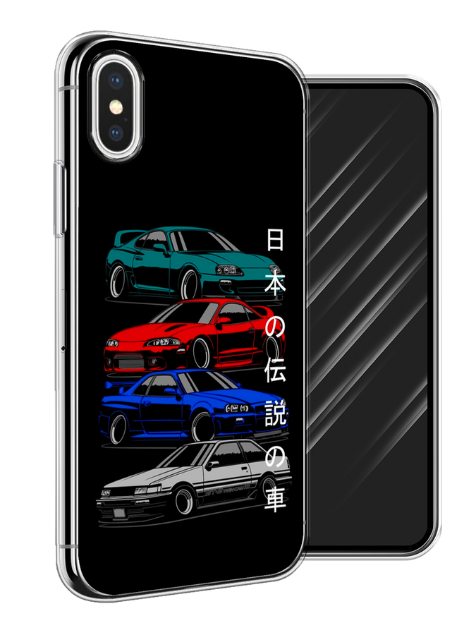 Чехол Awog на Apple iPhone XS (10S) / Айфон XS (10S) "JDM Legend cars", Разноцветный, 11850-5
Чехол Awog на Apple iPhone XS (10S) / Айфон XS (10S) "JDM Legend cars", Разноцветный, 11850-5