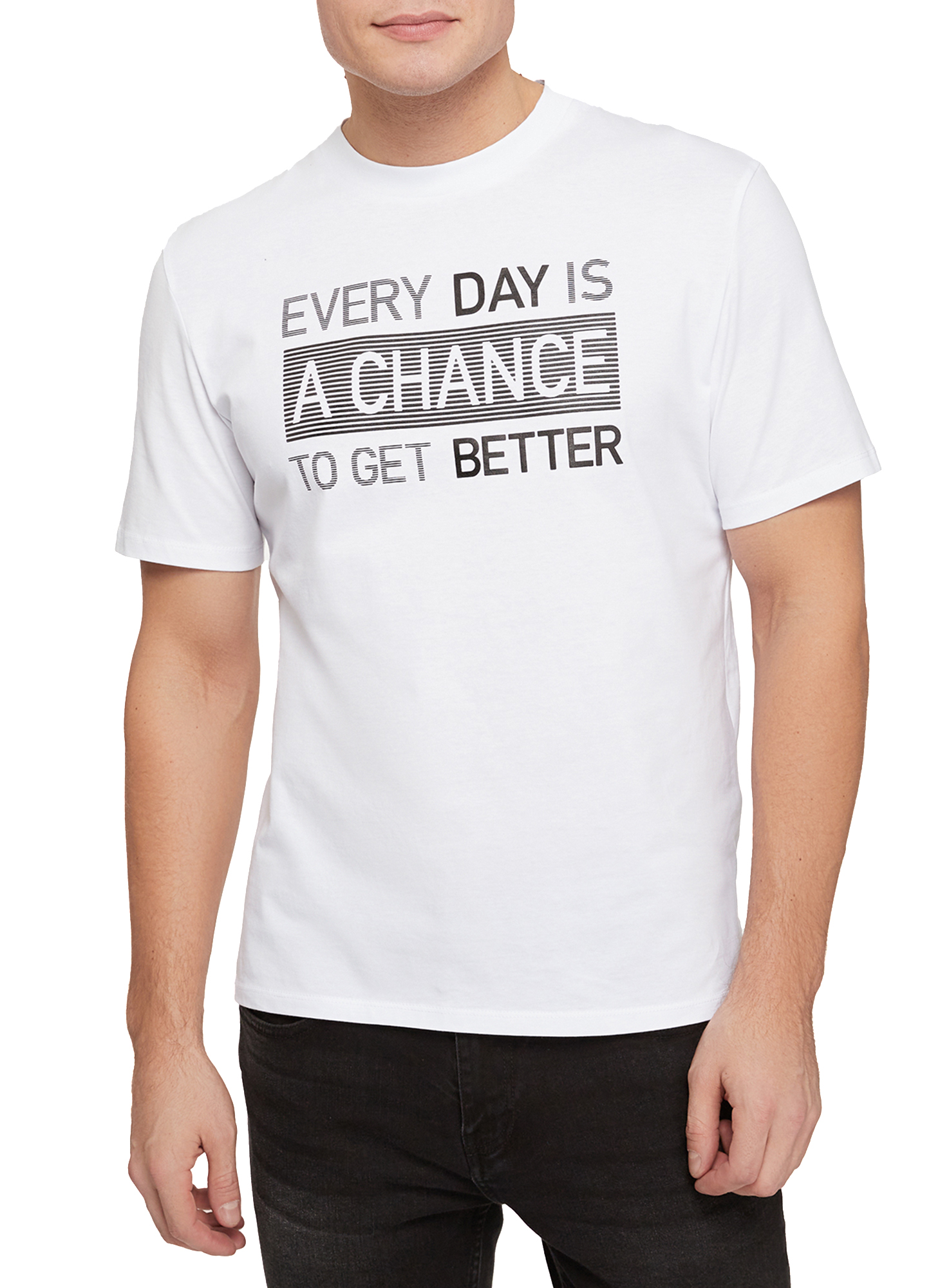 фото Футболка мужская oodji 5l641011i-4 белая 2xl