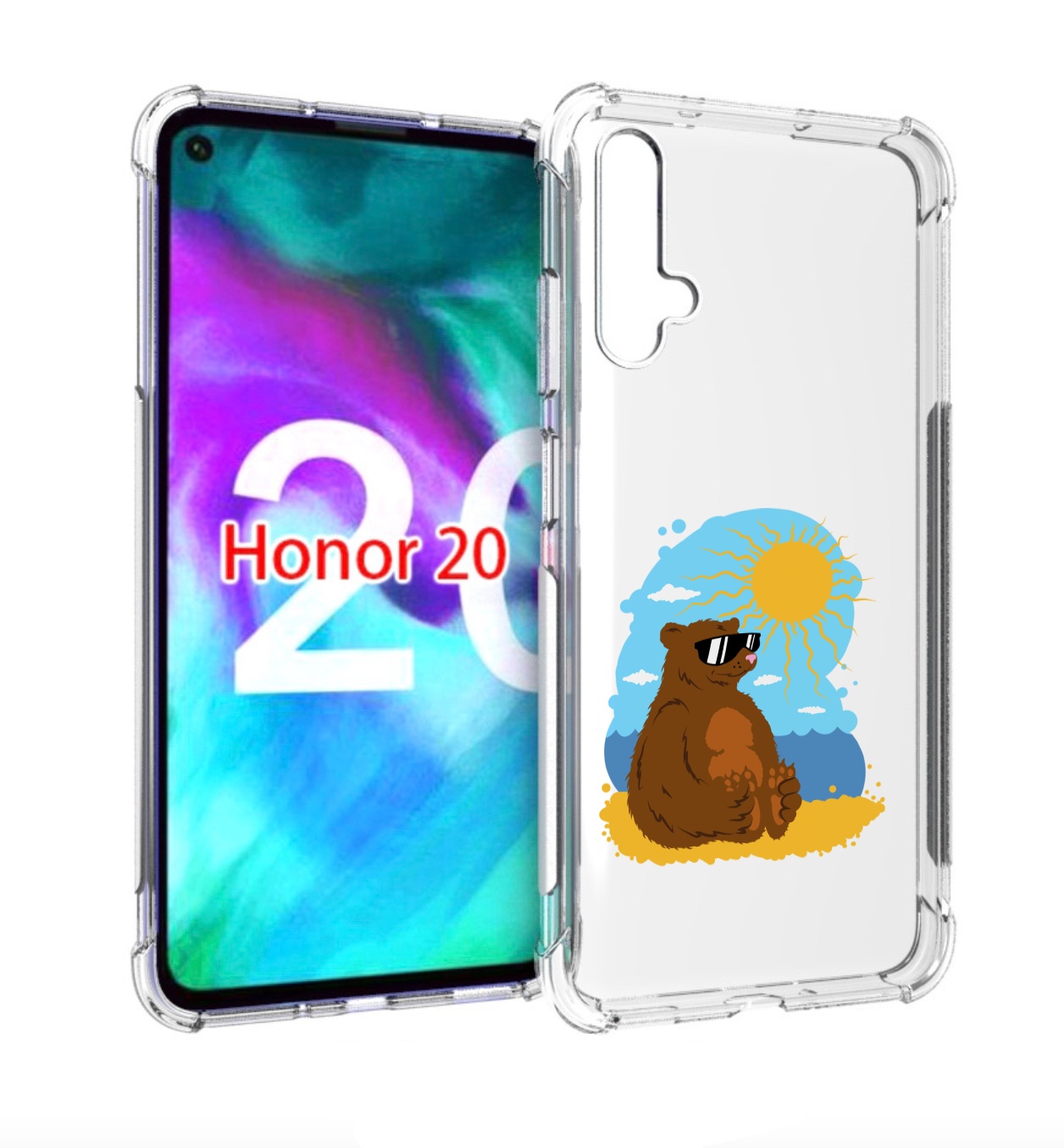 Чехол бампер MyPads медведь на чиле для Honor 20., Прозрачный, Tocco
Чехол бампер MyPads медведь на чиле для Honor 20., Прозрачный, Tocco