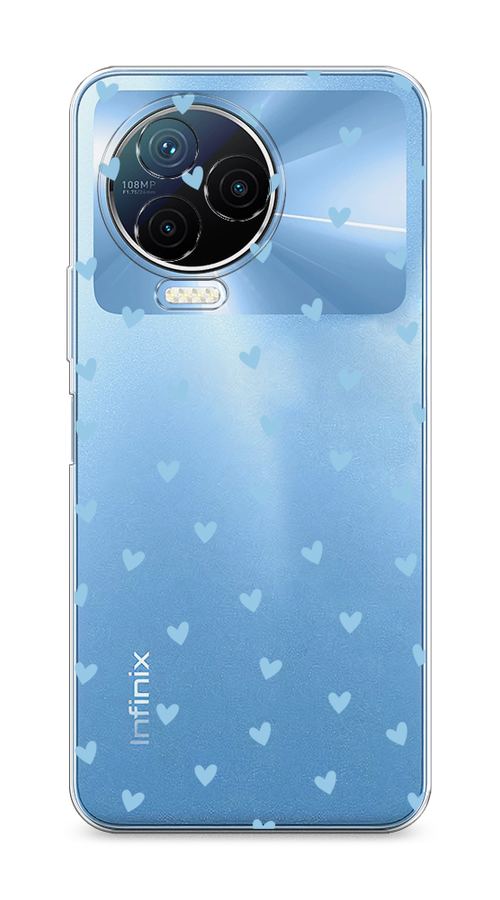 Чехол на Infinix Note 12 Pro 4G/Note 12 2023 "Голубые сердечки паттерн", Голубой;прозрачный, 3102250-1
Чехол на Infinix Note 12 Pro 4G/Note 12 2023 "Голубые сердечки паттерн", Голубой;прозрачный, 3102250-1