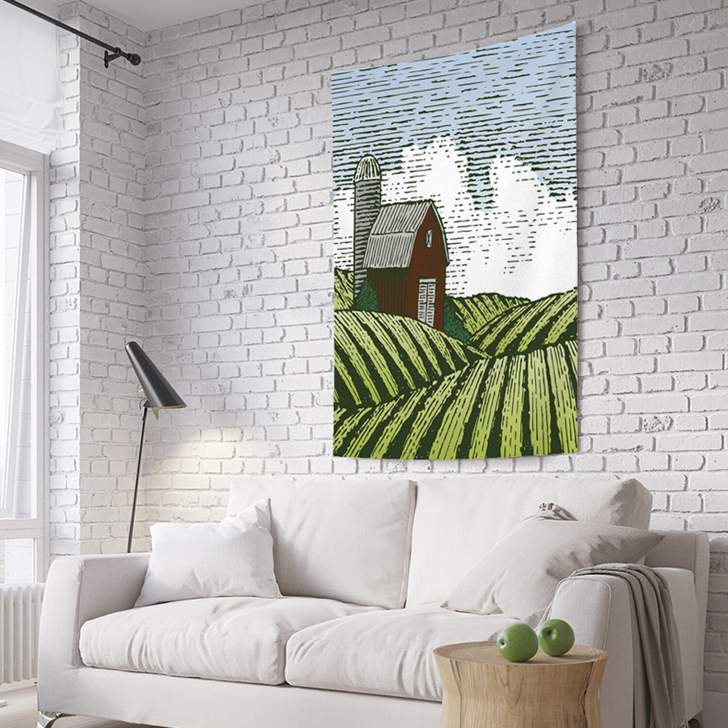Вертикальное фотопанно на стену JoyArty Одинокий дом в полях 150x200 см, Одинокий дом в полях
Вертикальное фотопанно на стену JoyArty Одинокий дом в полях 150x200 см, Одинокий дом в полях