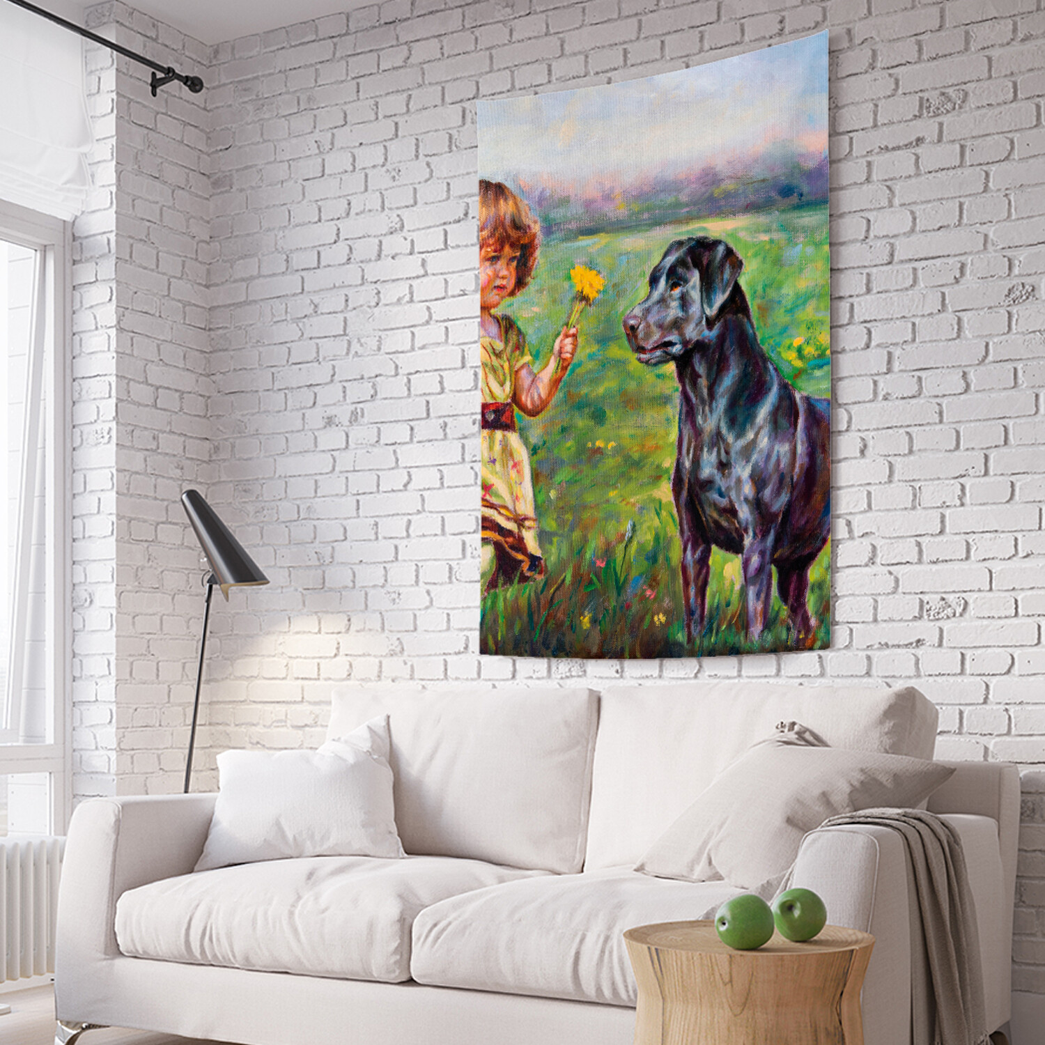 Вертикальное фотопанно на стену JoyArty Девочка гуляет с псом 150x200 см, Девочка гуляет с псом
Вертикальное фотопанно на стену JoyArty Девочка гуляет с псом 150x200 см, Девочка гуляет с псом
