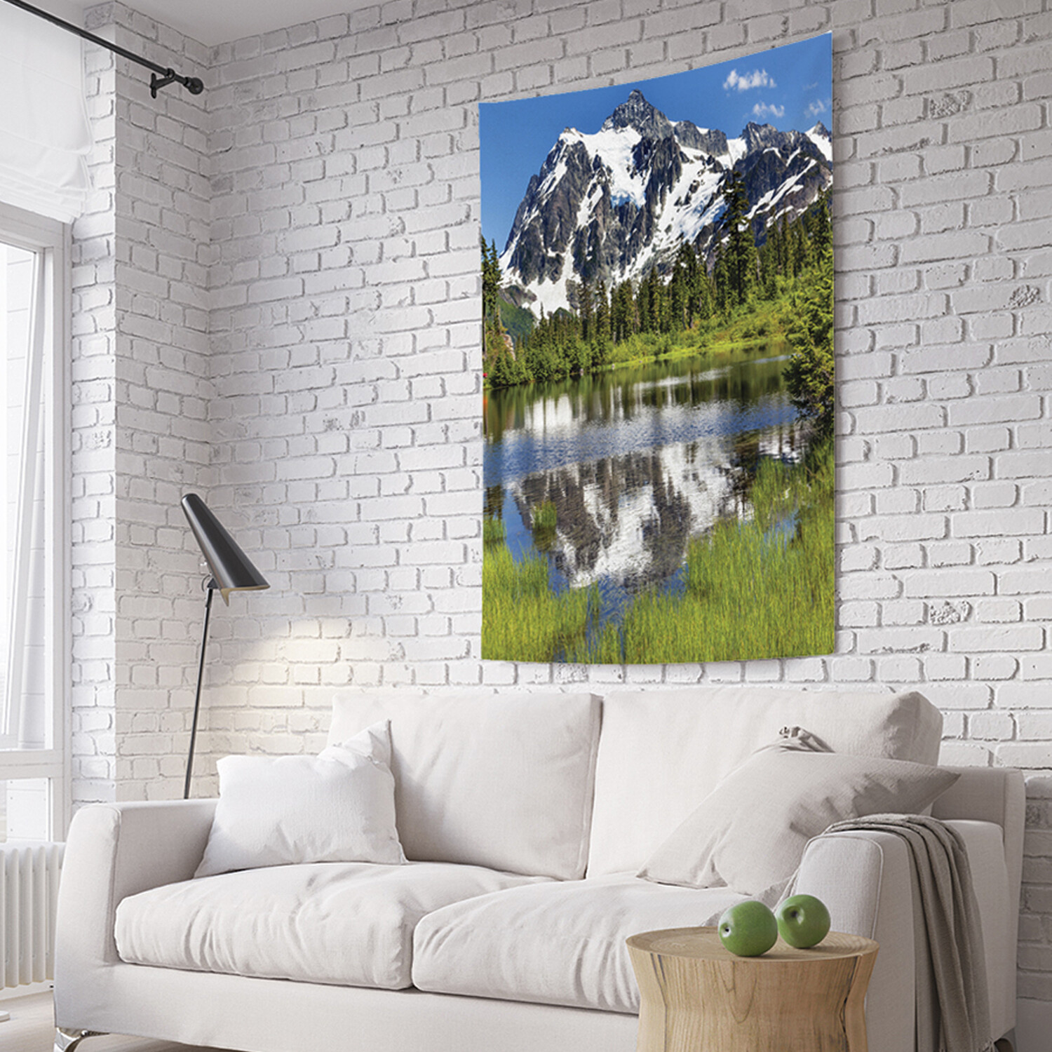 Вертикальное фотопанно на стену JoyArty Зеркальная река в горах 150x200 см, Зеркальная река в горах
Вертикальное фотопанно на стену JoyArty Зеркальная река в горах 150x200 см, Зеркальная река в горах